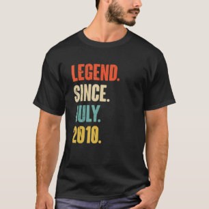 Legend Seit Juli 2010 12 Jahre altes Geschenk 12. T-Shirt