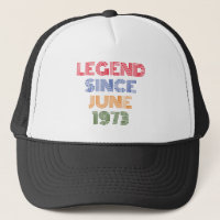 LEGEND SEIT JUNI 1973 TRENDY BIRTHDAY
