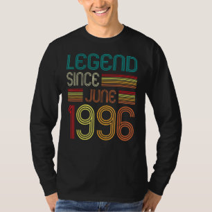 Legend Seit Juni 1996 26. Geburtstag 26 Jahre T-Shirt