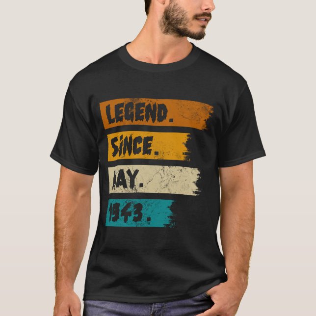 Legend Seit Mai 1943 T-Shirt (Vorderseite)