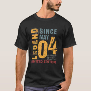 Legend seit Mai 2004 Geschenk für 18 Jahre alt 18t T-Shirt