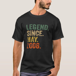 Legend Seit Mai 2006 15te Geburtstagsgeschenk 15 J T-Shirt
