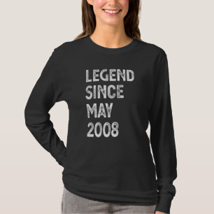 Legend Seit Mai 2008 14. Geburtstagskameraden T-Shirt