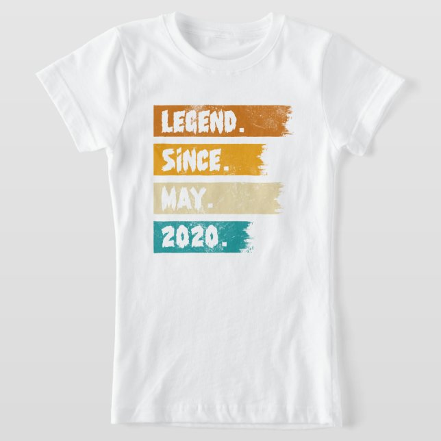 Legend Seit Mai 2020 T-Shirt (Ablage )