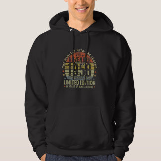 Legend Seit November 1958 Retro 66. Geburtstagsmad Hoodie