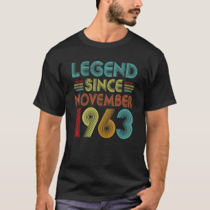 Legend Seit November 1963 59. Geburtstag Retro 59 T-Shirt