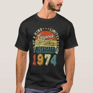 Legend Seit November 1974 48 Jahre 48 Jahre alt 48 T-Shirt