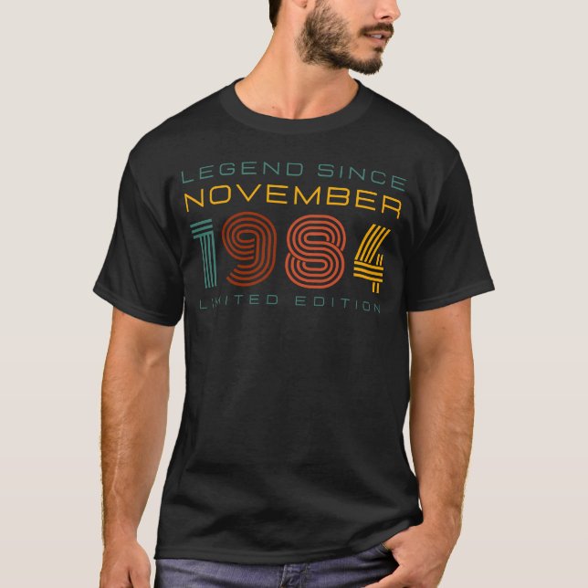 Legend Seit November 1984, Limited Edition Men's T-Shirt (Vorderseite)