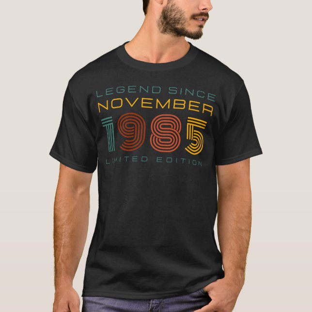Legend Seit November 1985, Limited Edition Men's T-Shirt (Vorderseite)