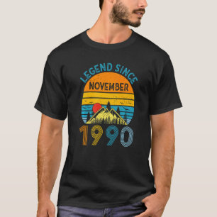 Legend Seit November 1990 32. Geburtstag 32 Jahre T-Shirt