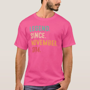 Legend Seit November 2014 8. Geburtstag 8 Jahre T-Shirt