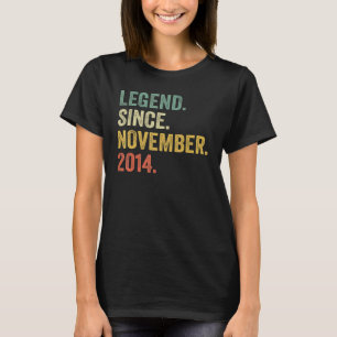 Legend Seit November 2014 8. Geburtstag 8 Jahre T-Shirt
