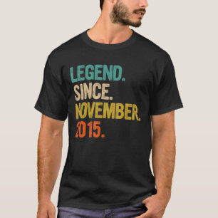 Legend Seit November 2015 7. Geburtstag 7 Jahre T-Shirt