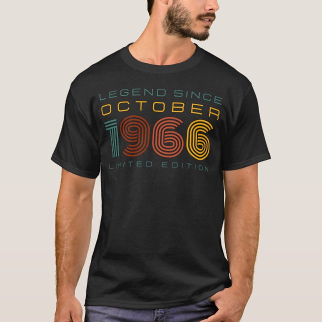 Legend Seit Oktober 1966, Limited Edition Men's T-Shirt (Vorderseite)