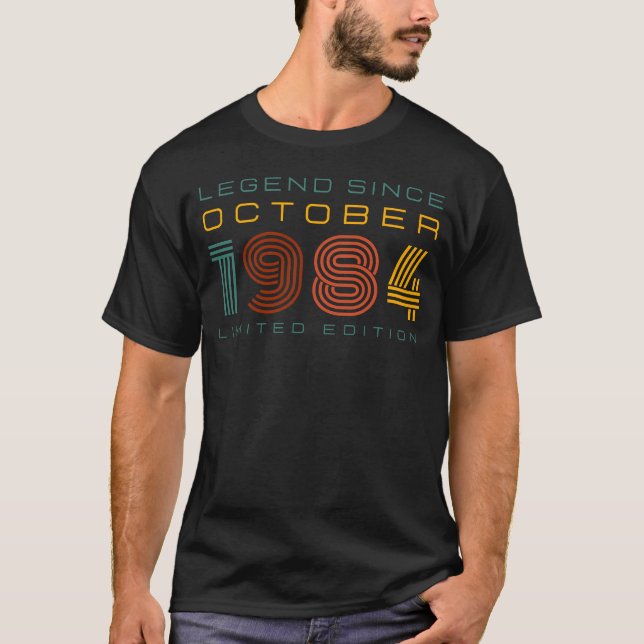 Legend Seit Oktober 1984, Limited Edition Men's T-Shirt (Vorderseite)