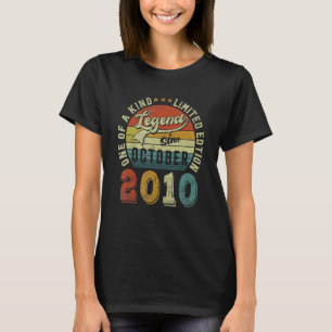 Legend Seit Oktober 2010 12 Jahre alt 12 Jahre alt T-Shirt