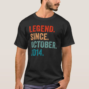 Legend Seit Oktober 2014 8. Geburtstag 8 Jahre alt T-Shirt