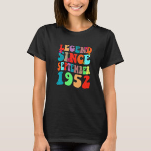 Legend Seit September 1952 Vintag Retro Vintag T-Shirt