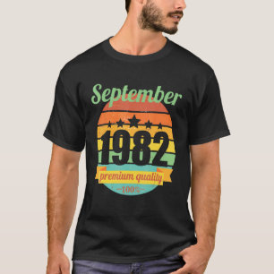 Legend Seit September 1982 40 Jahre 40 Jahre 40 Ge T-Shirt