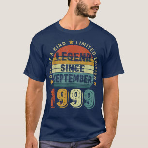 Legend Seit September 1999 23. Geburtstag 23 Jahre T-Shirt