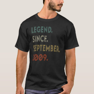 Legend Seit September 2009 13. Geburtstag 13 Jahre T-Shirt