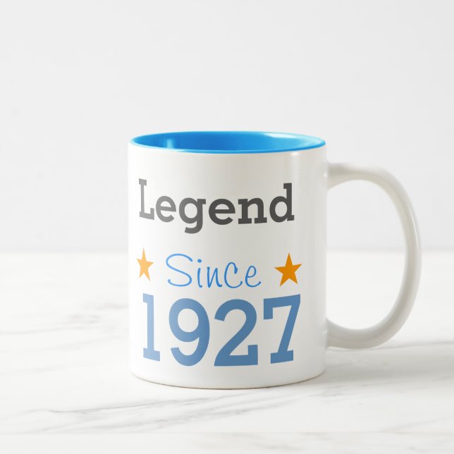Legend Since 1927 Zweifarbige Tasse (Rechts)