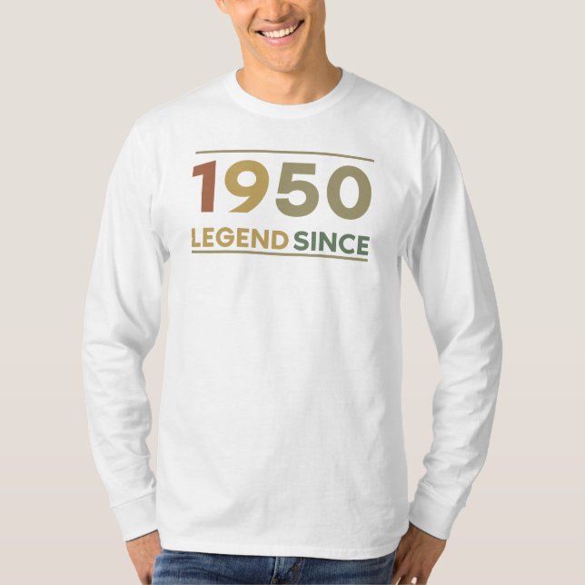Legend Since 1950 T-Shirt (Vorderseite)