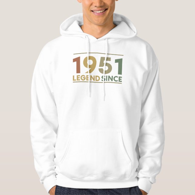 Legend Since 1951 Hoodie (Vorderseite)