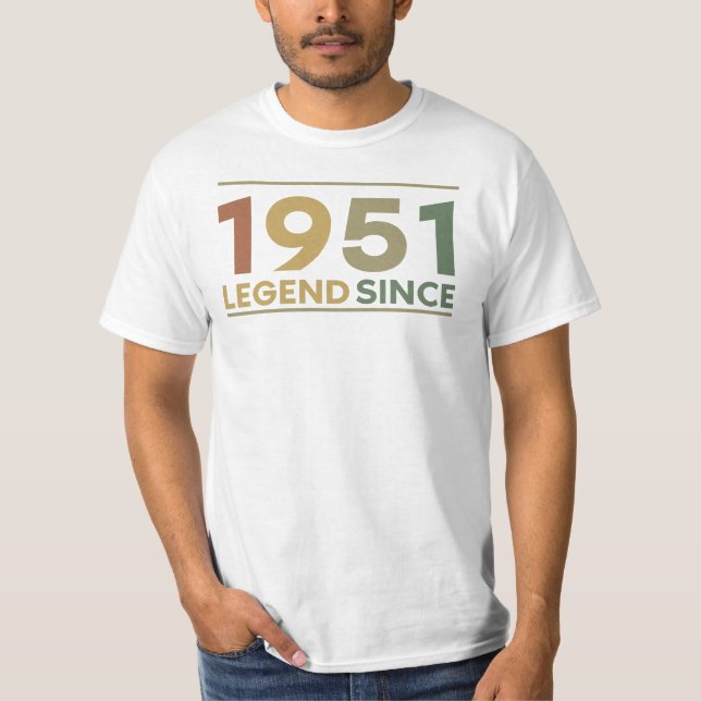 Legend Since 1951 T-Shirt (Vorderseite)