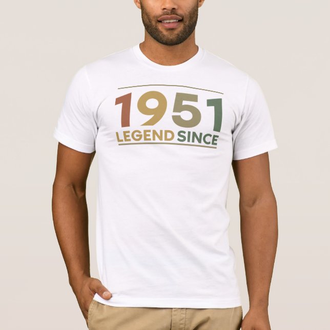 Legend Since 1951 T-Shirt (Vorderseite)