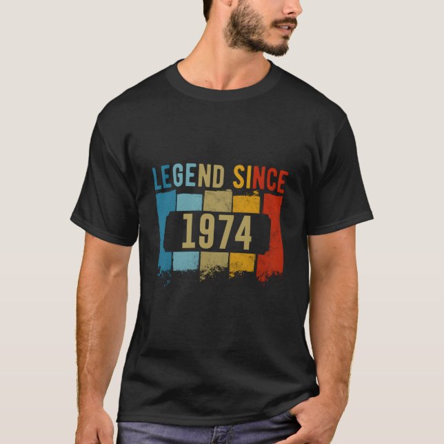 Legend Since 1974 T-Shirt (Vorderseite)