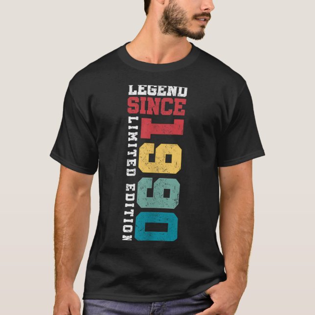 Legend Since 1990 Limited Edition 35 Year Old 35th T-Shirt (Vorderseite)