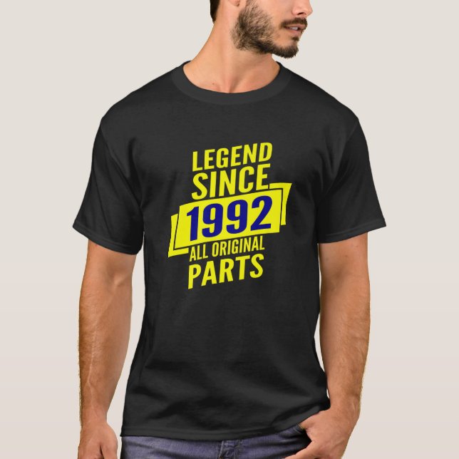 Legend Since 1992 30Th Birthday Ohrs Men all Orig T-Shirt (Vorderseite)