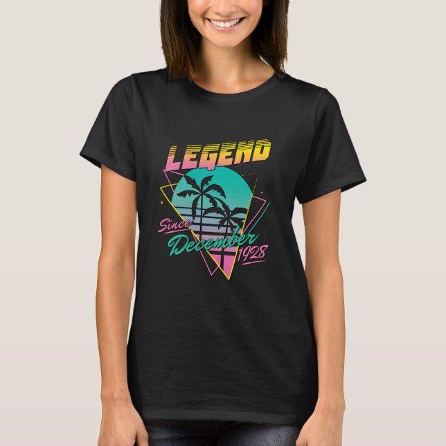 Legend Since December 1928 T-Shirt (Vorderseite)
