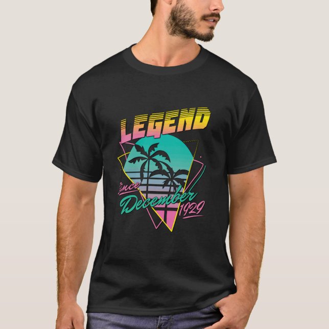 Legend Since December 1929 T-Shirt (Vorderseite)