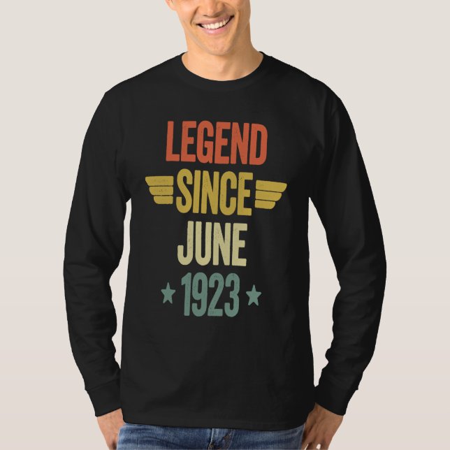 Legend Since June 1923 T-Shirt (Vorderseite)