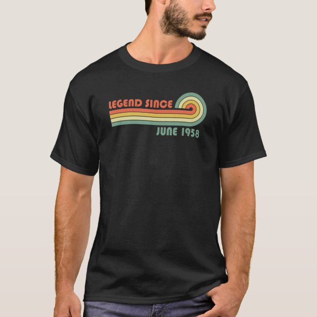 Legend Since June 1958 T-Shirt (Vorderseite)