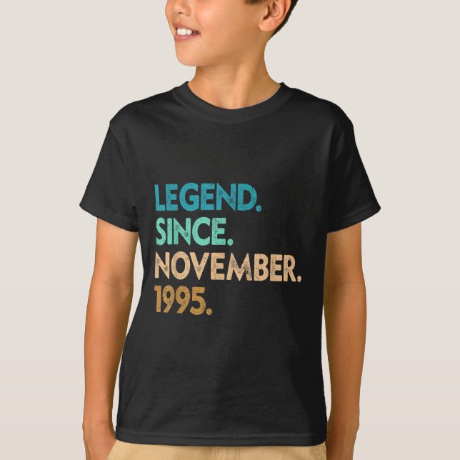 Legend Since November 1995 Apparel  T-Shirt (Vorderseite)