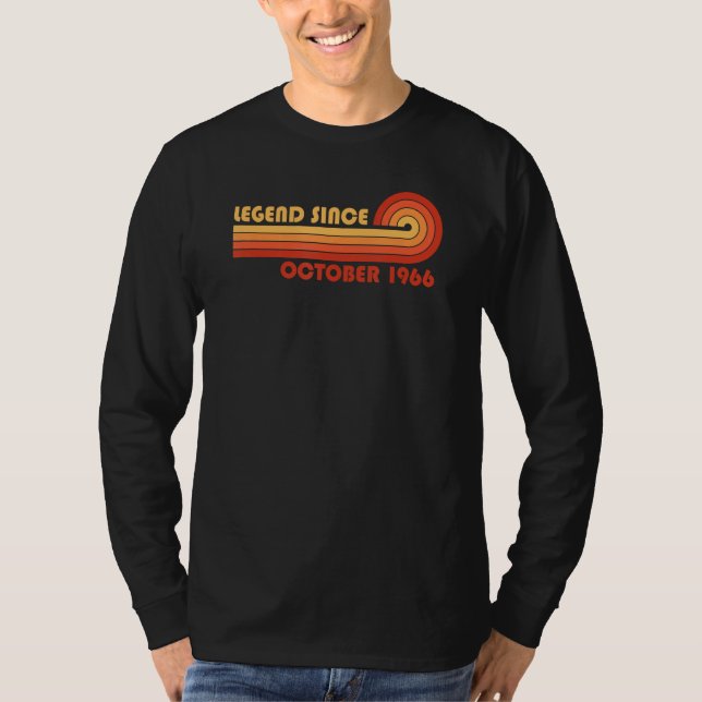Legend Since October 1966 T-Shirt (Vorderseite)