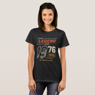 Legend Vintag seit 1976 Limited Edition T-Shirt