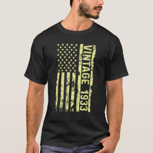 Legend Vintage US-Fahne seit 1933 für Männer Fraue T-Shirt