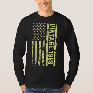 Legend Vintage US-Fahne seit 1988 für Männer Fraue T-Shirt