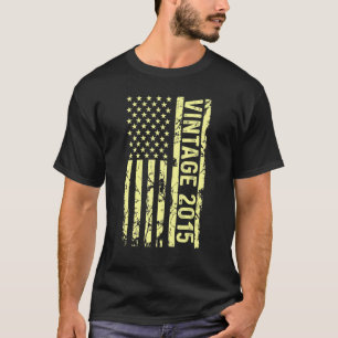 Legend Vintage US-Flagge seit 2015 für Männer Frau T-Shirt