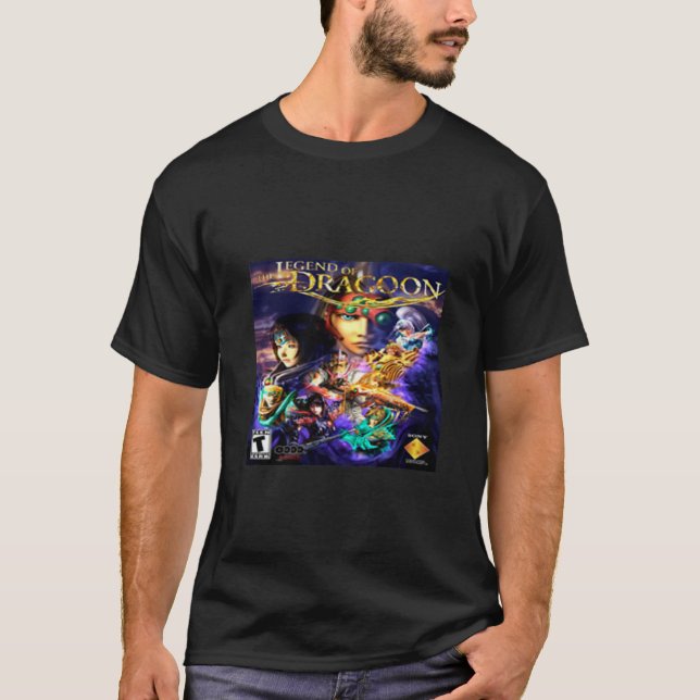 Legend von Dragoon psx klassisch T-Shirt (Vorderseite)