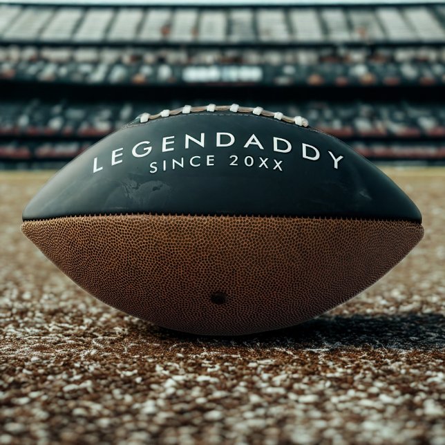 Legendaddy für legendäre Vater, einfach minimalist Football (football for dad)