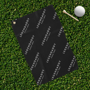Legendaddy für legendäre Vater, einfach minimalist Golfhandtuch