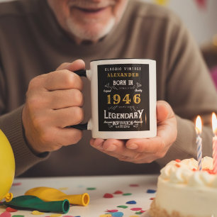 Legendär 80. Geburtstag Personalisiert 1946 Gesche Tasse