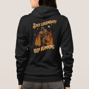 Legendär bleibe, Behaltend Funny Bigfoot Hoodie