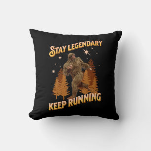 Legendär bleibe, Behaltend Funny Bigfoot Kissen