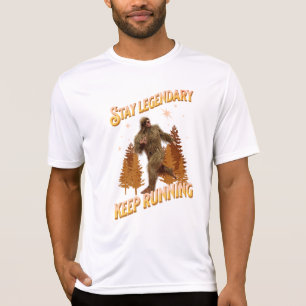 Legendär bleibe, Behaltend Funny Bigfoot T-Shirt